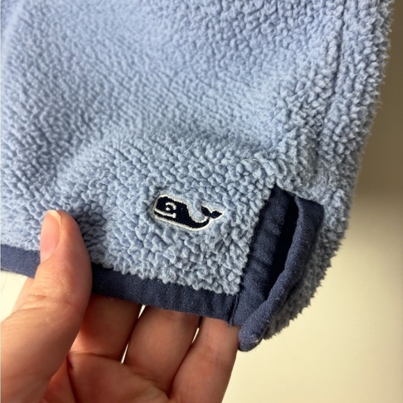 VINEYARD VINES • Girls Mock Neck Fuzzy Raglan Sleeve Dress Size Large (14) - Picture 4 of 5